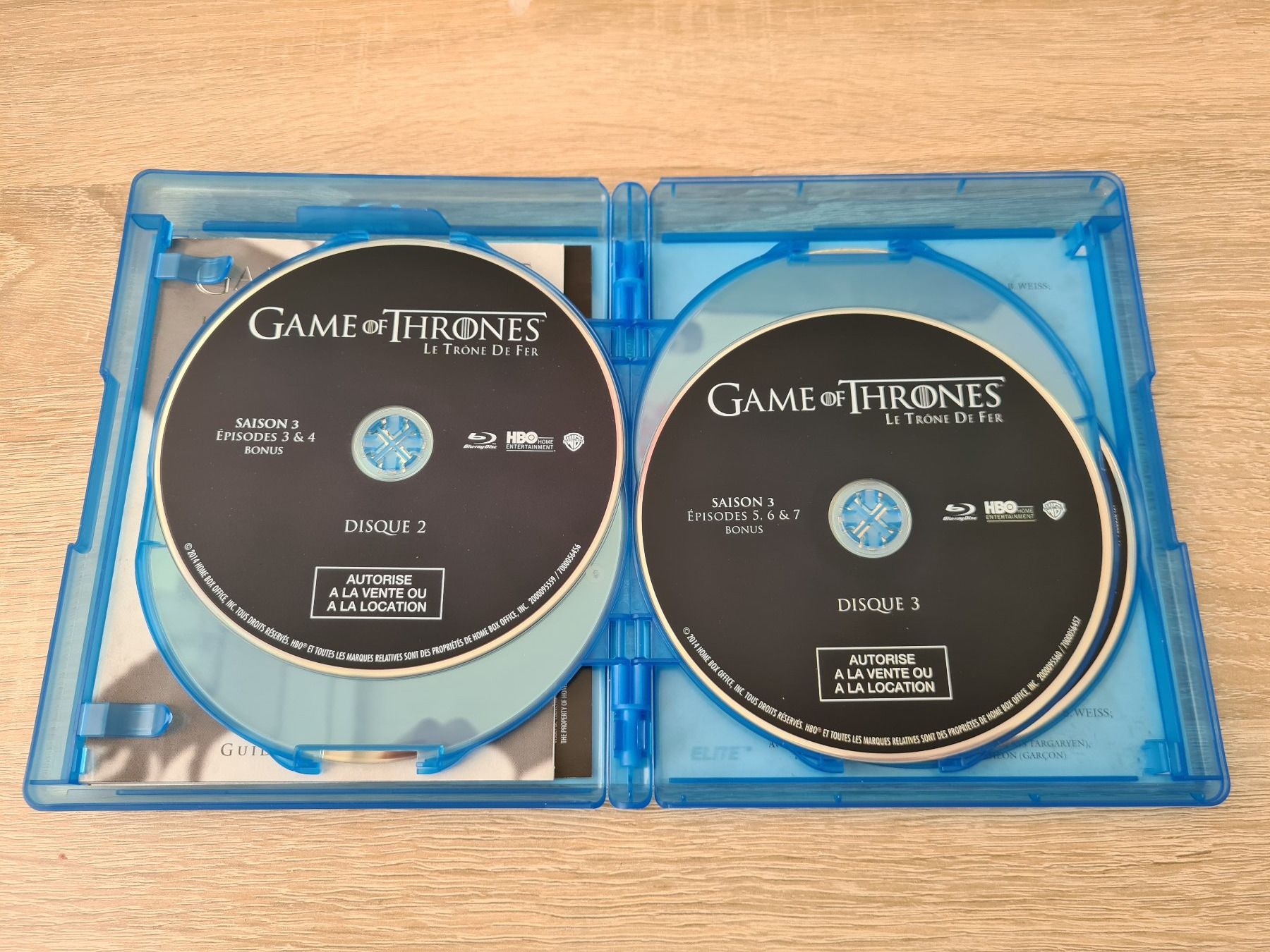 Tutti i DVDs: Game Of Thrones Saison 3 (5 Disk) - Blu-ray – Usato da Carouge GE venduto da Franllo 4