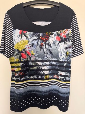 Damen T-Shirt Gerry Weber floral Grösse 42, guter Zustand