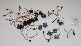 diverse Micro Servo 19 Stück