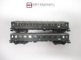 Fleischmann 8631+32 Personenwagen 1.+2.Klasse DB Spur N DC