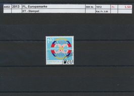 2013 FL, "Europamarke", ET - Stempel