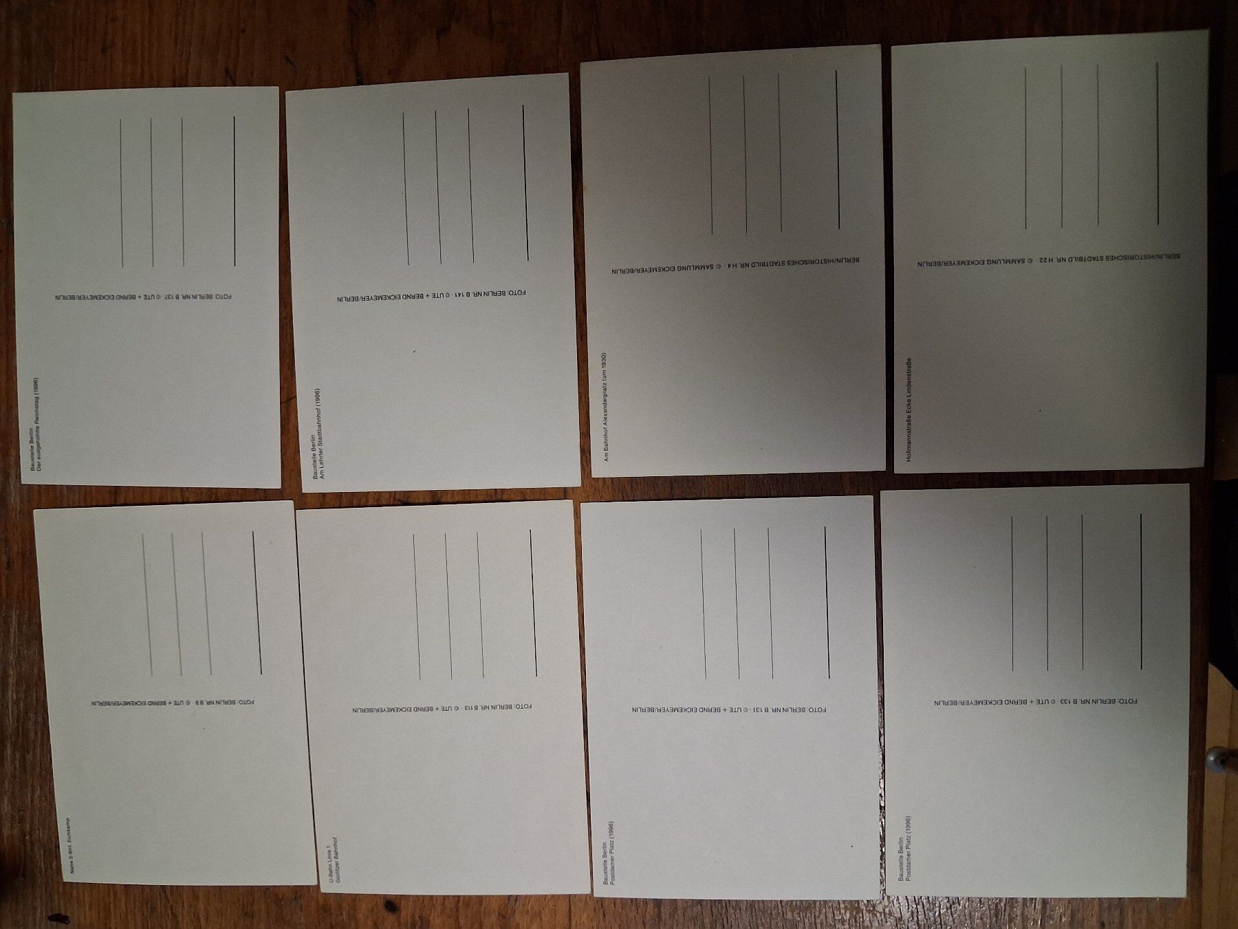 Cartoline postali: 15 Postkarten "Sammlung Eickemeyer" von Berlin – Usato da Zürich venduto da rald 1