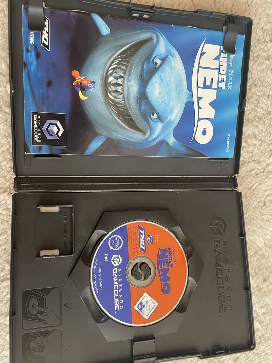 Spiele: Jeu Nintendo Gamecube - Le Monde de Némo - Complet! – Gebraucht aus Corin-de-la-Crête von Iggyjones 1