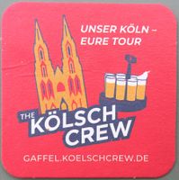Bierdeckel - Gaffel Kölsch - D
