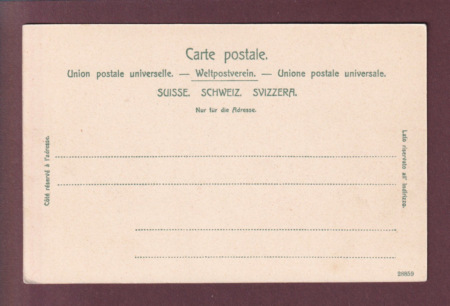 Cartoline postali: LES AVANTS - Clair de lune – Usato da Pully venduto da nicecards 1