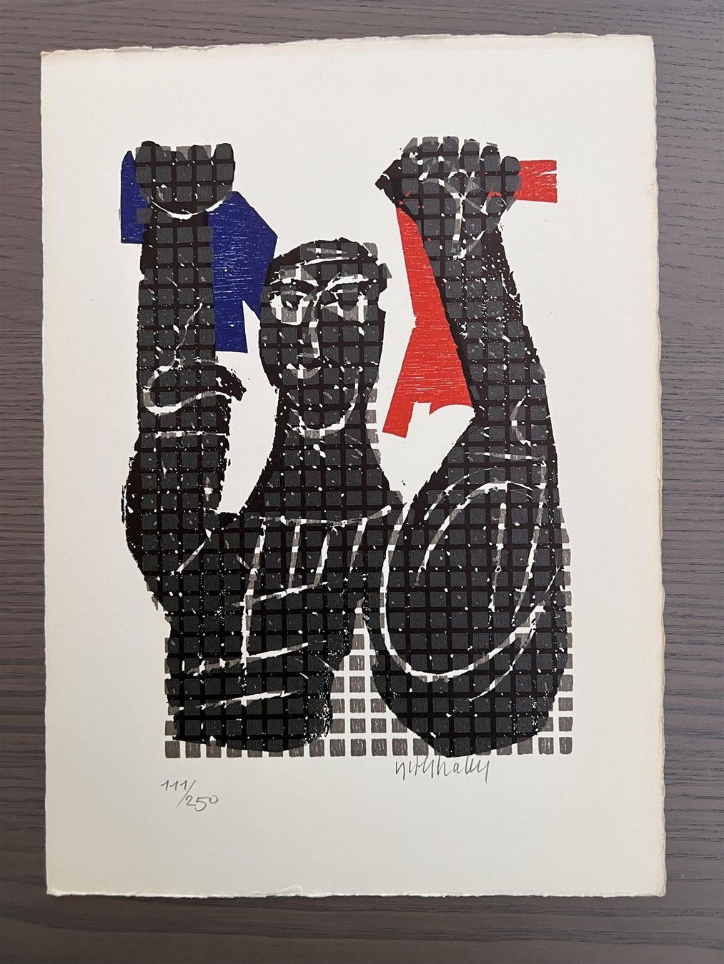 Xilografie: HAP Grieshaber Holzschnitt handsigniert – Usato da Adliswil venduto da buch_und_kunst 1