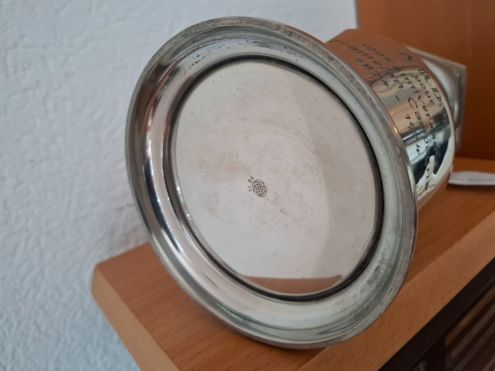 TROPHÉE ASSIETTE FAÇON ETAIN récompense TENNIS ou autres - TBE EUR 8,00 - FR