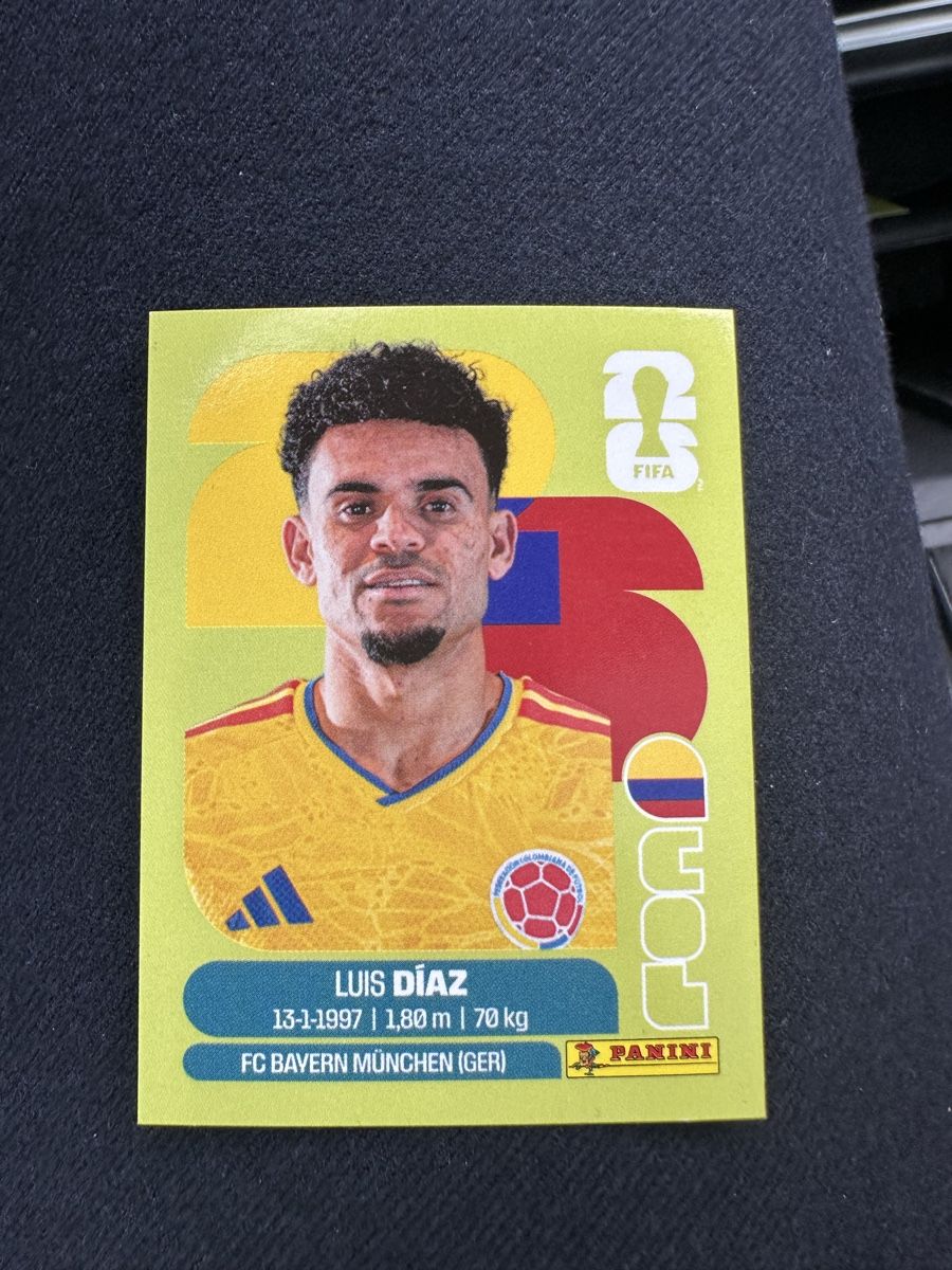 Panini Carte collezionabili: Panini Louis Diaz COL 20 – Nuovo (secondo la descrizione) da Emmen venduto da Calabrese91
