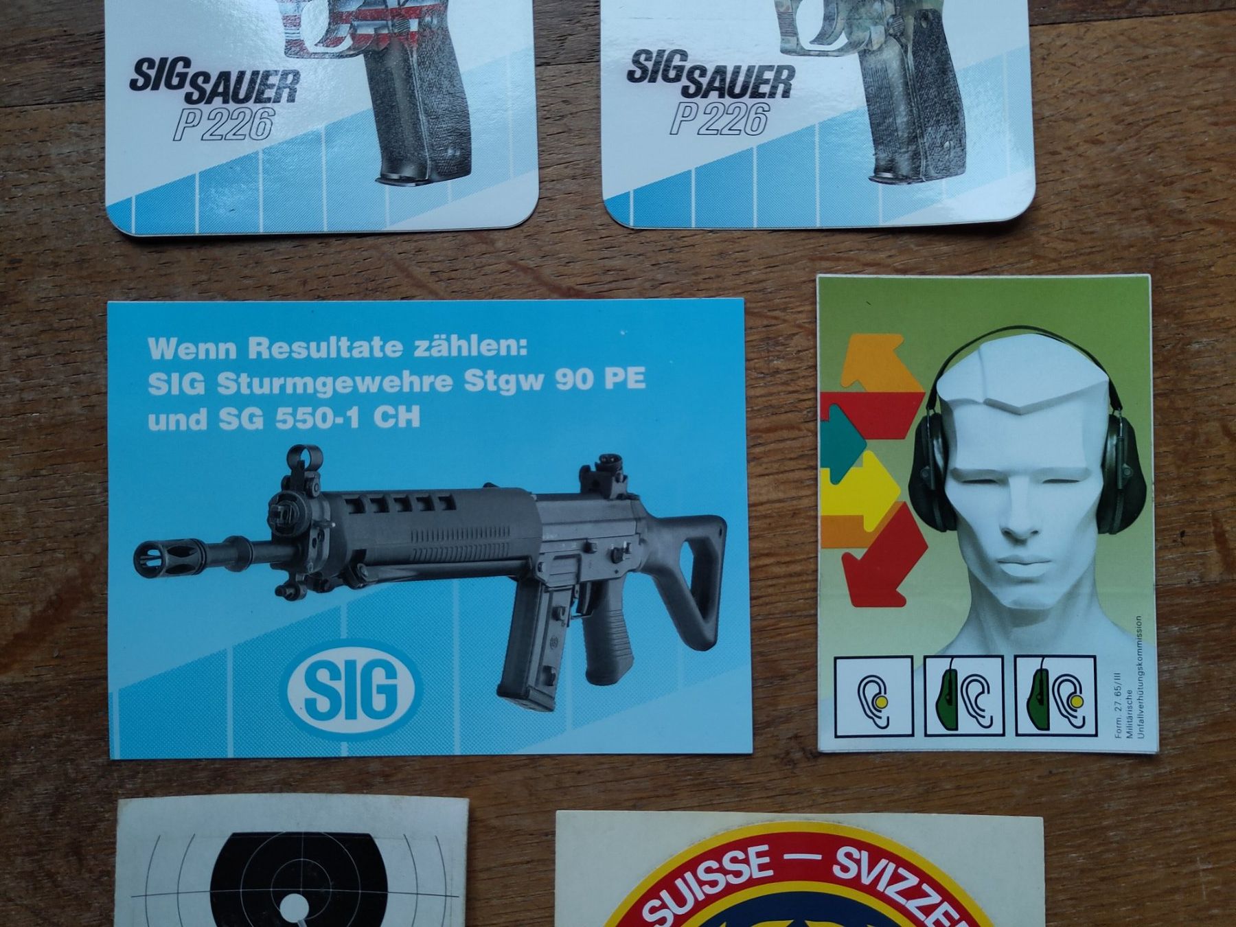 Sticker: Div. Aufkleber SIG, SIG-Sauer & Armee – Nuovo (secondo la descrizione) da Muttenz venduto da Laeckerlihamschter 2