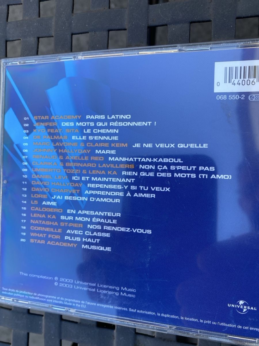 CD: Stars France 2003 CD – Usato da Liestal venduto da Stephanoceras1 1