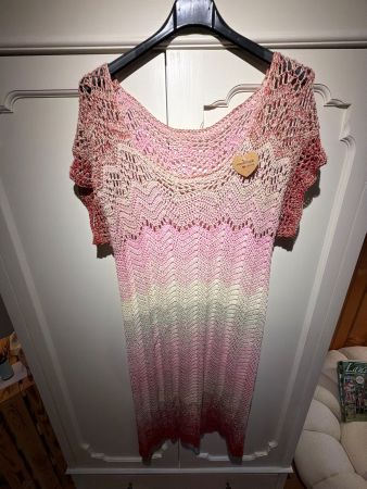 VINTAGE-STRICKKLEID,EINZELSTÜCK