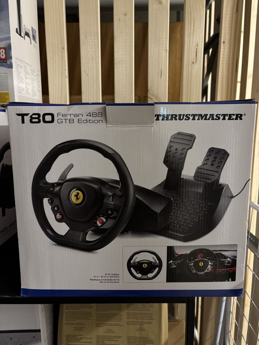 Thrustmaster Controller: Wheel Thrustmaster T80 Ferrari – Nuovo (secondo la descrizione) da Grenchen venduto da SGrosso 3