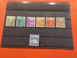 🇨🇭Briefmarken 1934 gestempelt