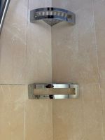 Duschkorb Eckablage Chrom 18 cm