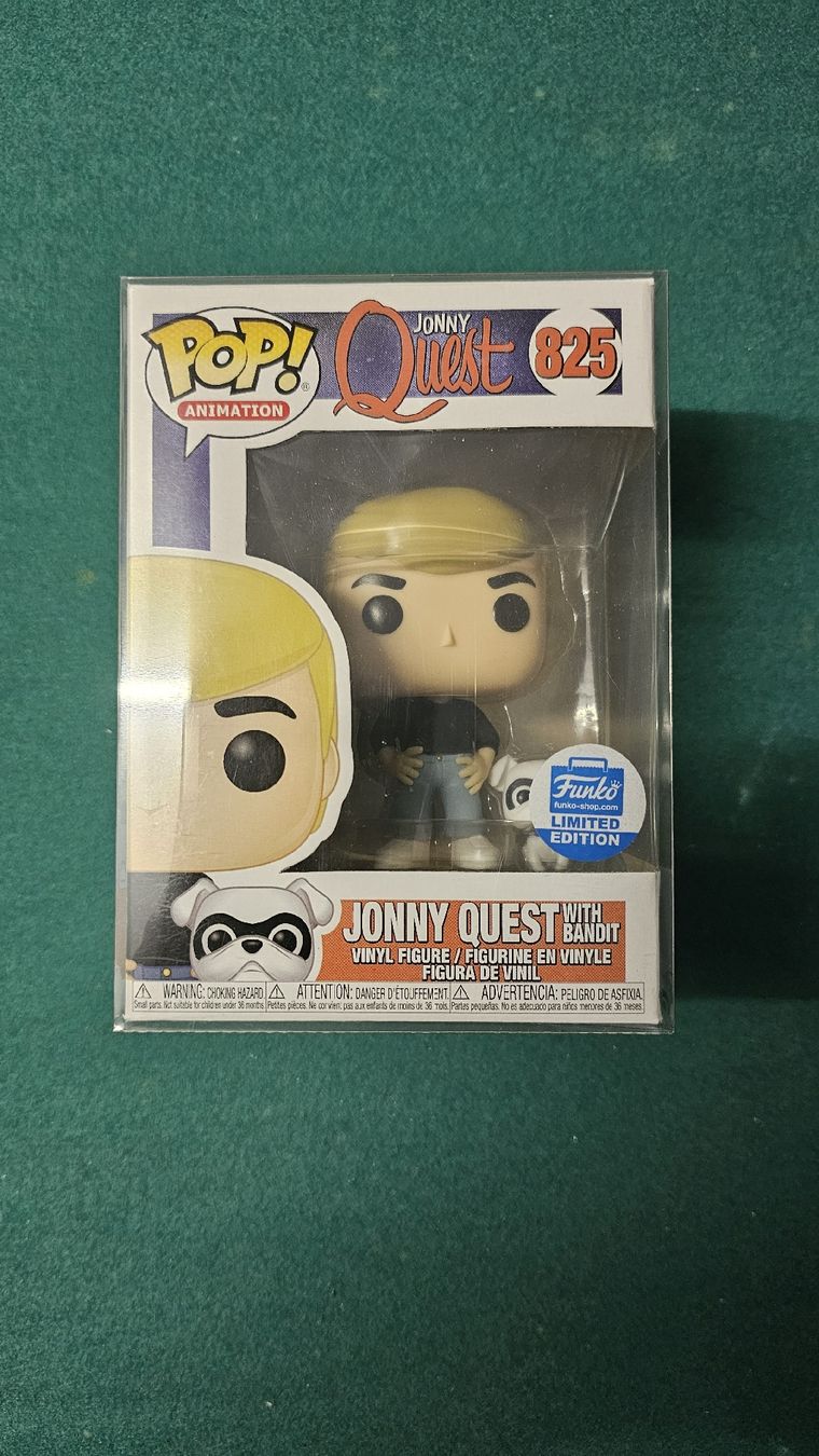 Funko Statuette: Pop Funko Jonny Quest #825 – Nuovo e nell'imballaggio originale da Thalwil venduto da jas_gy5h
