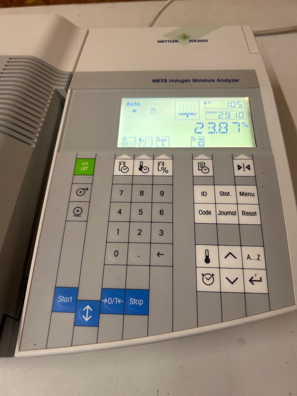 Mettler Toledo Accessori da laboratorio: Mettler Toledo HR73 Moisture Analyzer – Usato da Schupfart venduto da philippb06 3