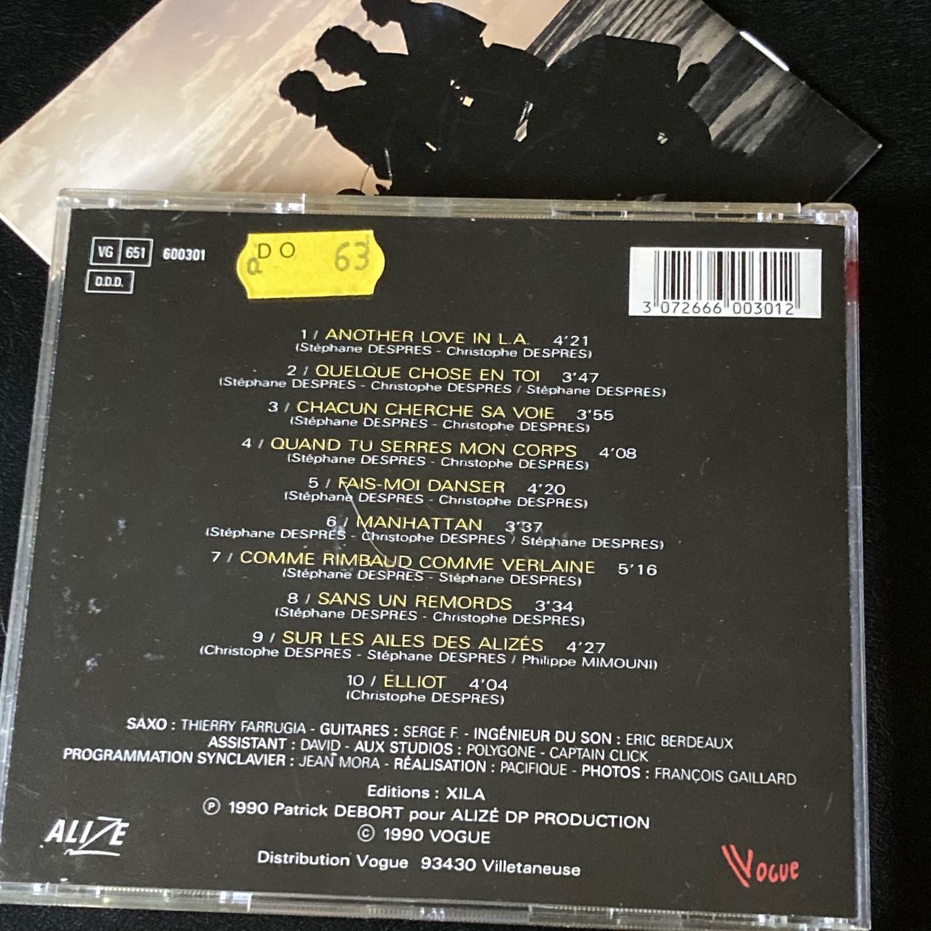 CD: Pacifique - California – Usato da Bern venduto da Ntsamina 1