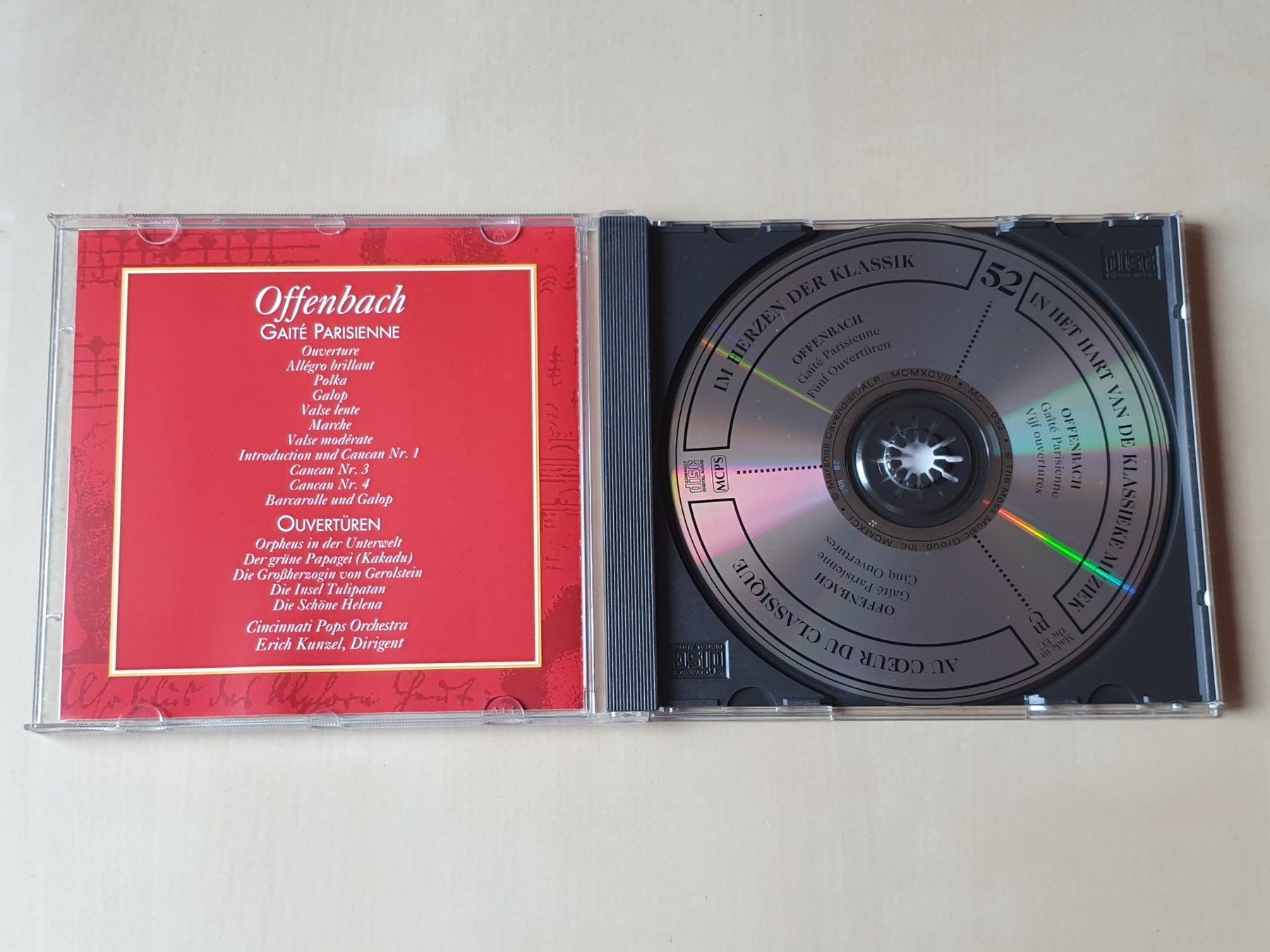 CDs: Offenbach Gaite Parisienne Ouvertüren – D'occasion à Stansstad par collectorsshop 2