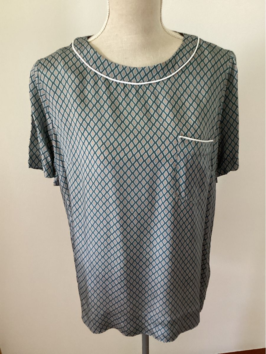 Peserico Camicette: Peserico, Blusenshirt, Gr. 46 it., 40 dt. – Usato da Salenstein venduto da Esprit57