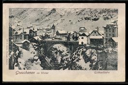 Goeschenen /Gotthardbahn, Teilansicht im