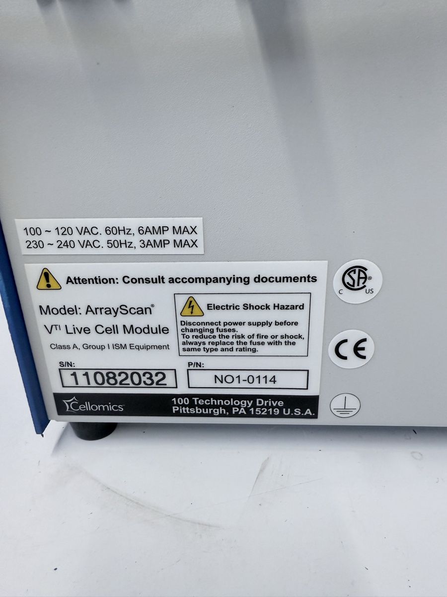 Altro in Accessori per animali: Cellomics ArrayScan VTI Live Cell Modul – Difettoso da Schupfart venduto da philippb06 3