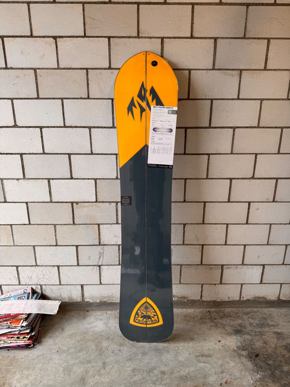 Jones Men's Frontier 2.0 Snowboard 2026 161W (Neu und originalverpackt ...