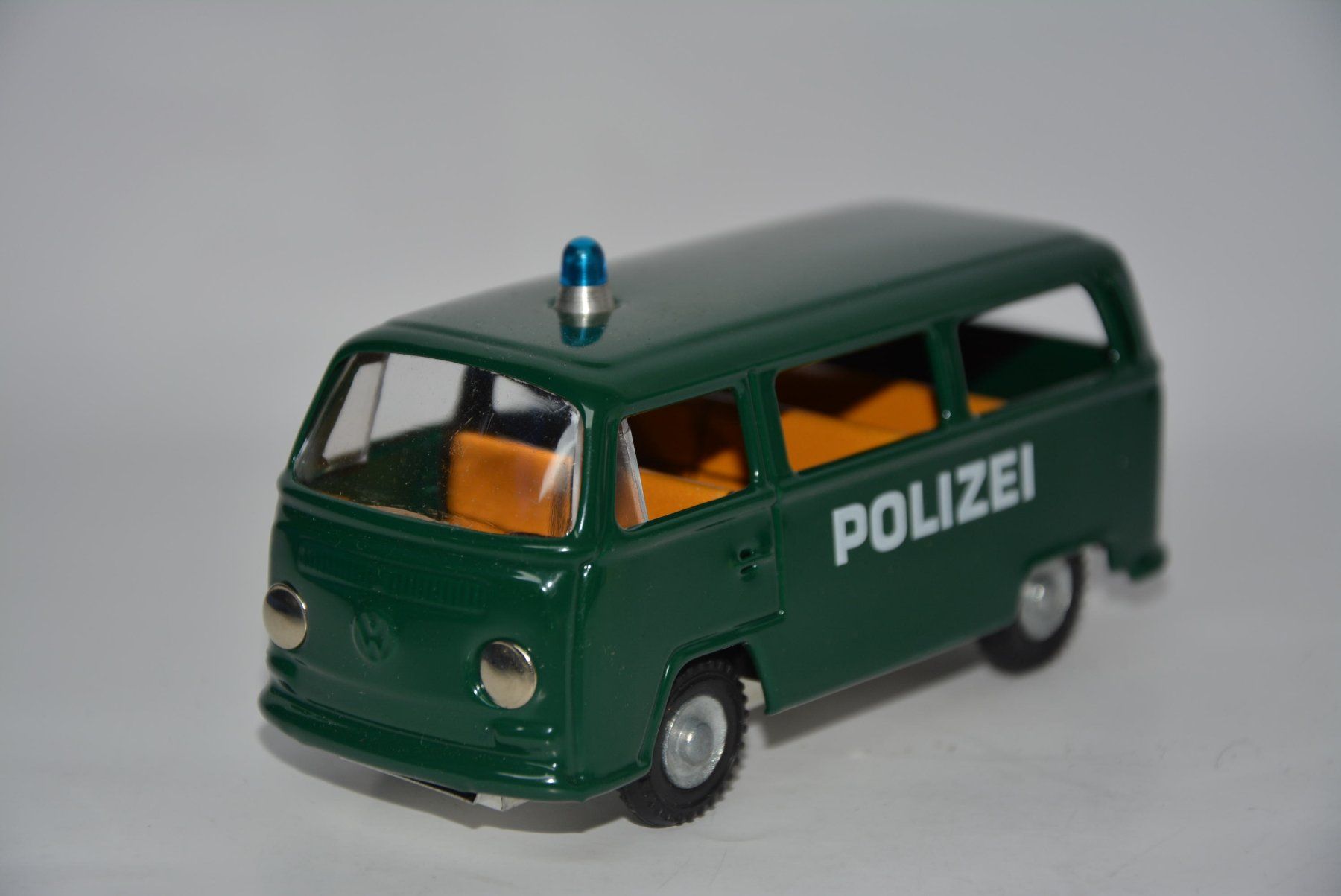 Volkswagen Modellini d'auto: VW Bus T2 Polizei , Blechmodell , KOVAP , 1:43 – Nuovo (secondo la descrizione) da Goldach venduto da Feivel9 2