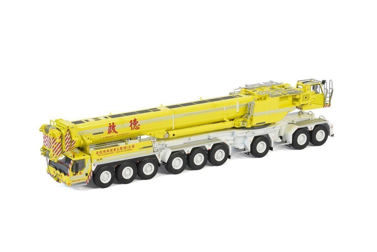 Liebherr Modellbausätze & Standmodelle: 1:50 WSI LIEBHERR LTM 1750 " Chi Deh " – Neu und originalverpackt aus Affoltern am Albis von Modellshop-8910 2