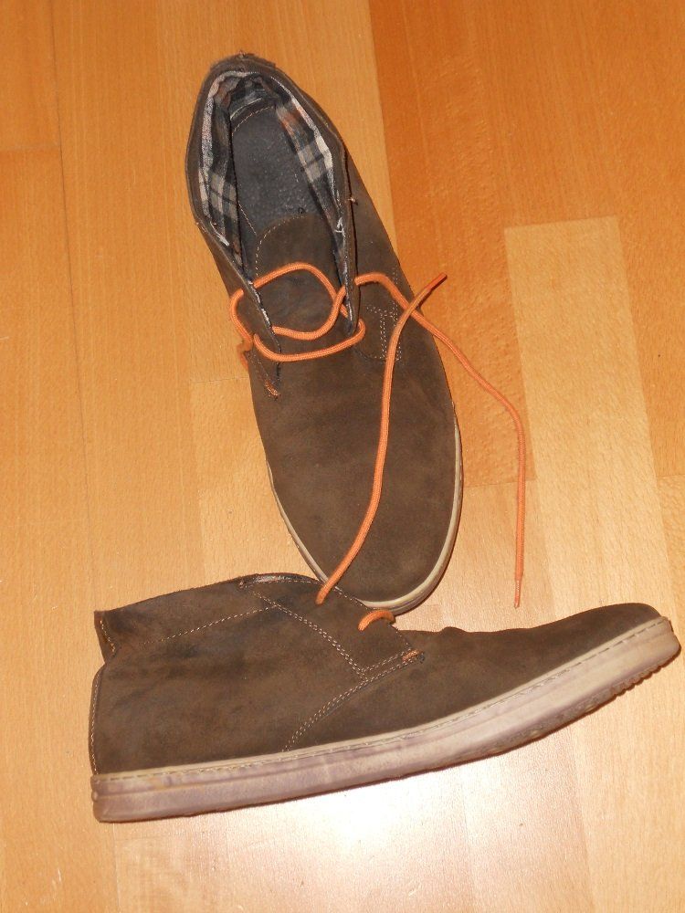 Scarpe da uomo: Neuw. Schnürschuhe - braun mit Karofutter - Gr.46 – Nuovo (secondo la descrizione) da Uznach venduto da Laeuffer 1