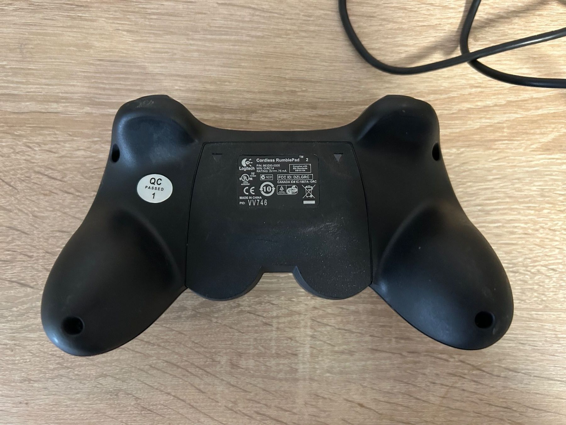Logitech Controller: Logitech Cordless RumblePad 2 Gamepad gebraucht schwarz – Usato da Gasel venduto da Doraemon88 2