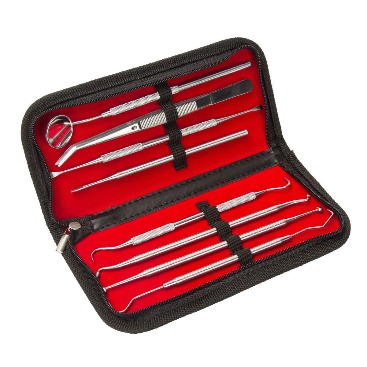 Cura dei denti: Zahnsteinentferner Zahnpflege Set 8 Pcs – Nuovo (secondo la descrizione) da Thun venduto da thunshop 1