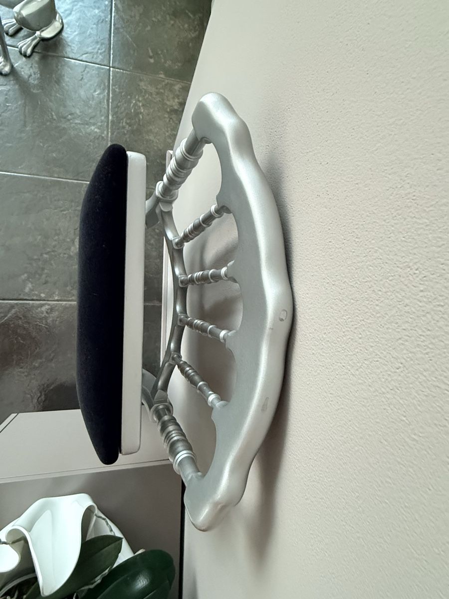 Poltrone: Sessel Stuhl klappbar Silber/Schwarz – Usato da Altendorf venduto da RedHairBeast 7