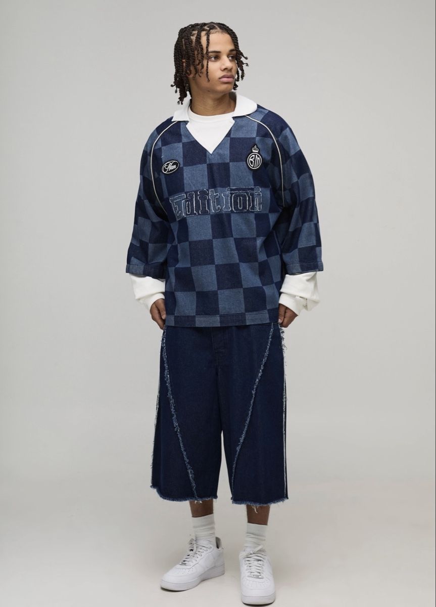 Pantaloni: Navy Wide-Leg Jorts – Nuovo e nell'imballaggio originale da Thayngen venduto da Mikelitelio 2