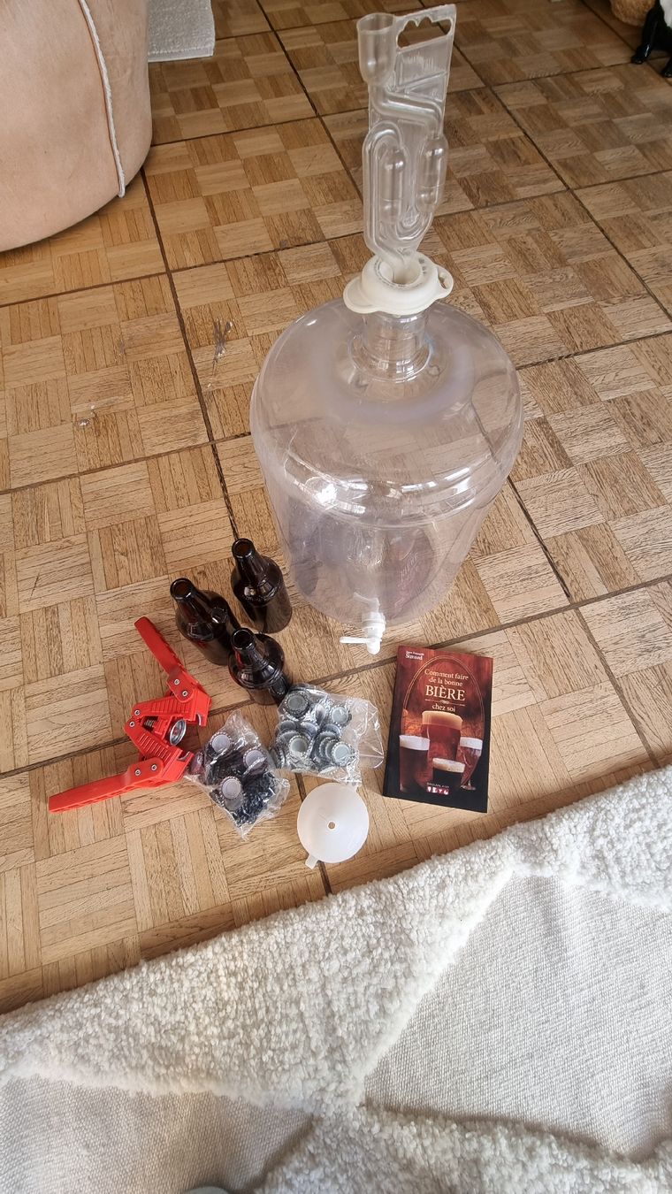Kit bricolage: Kit brassage bière avec bidon 23L – Usato da Genève venduto da BBM