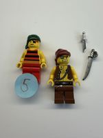 2 Lego Figuren  Piraten mit Zubehör.