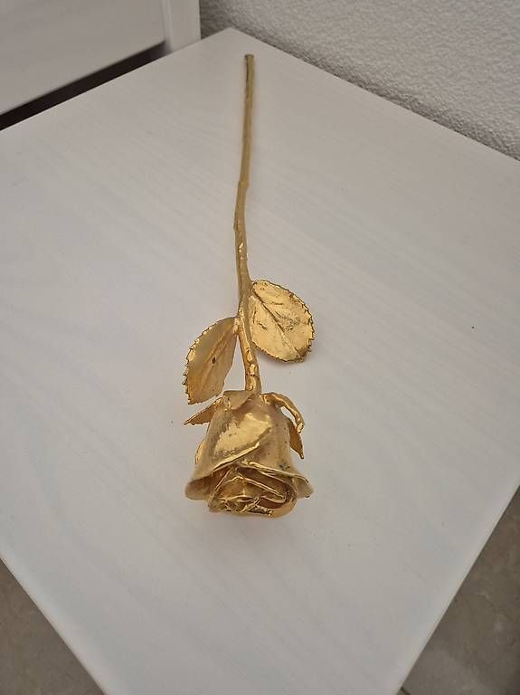 Tutte le decorazioni: Metall-Rose vergoldet – Usato da Winterthur venduto da Rizzieri20