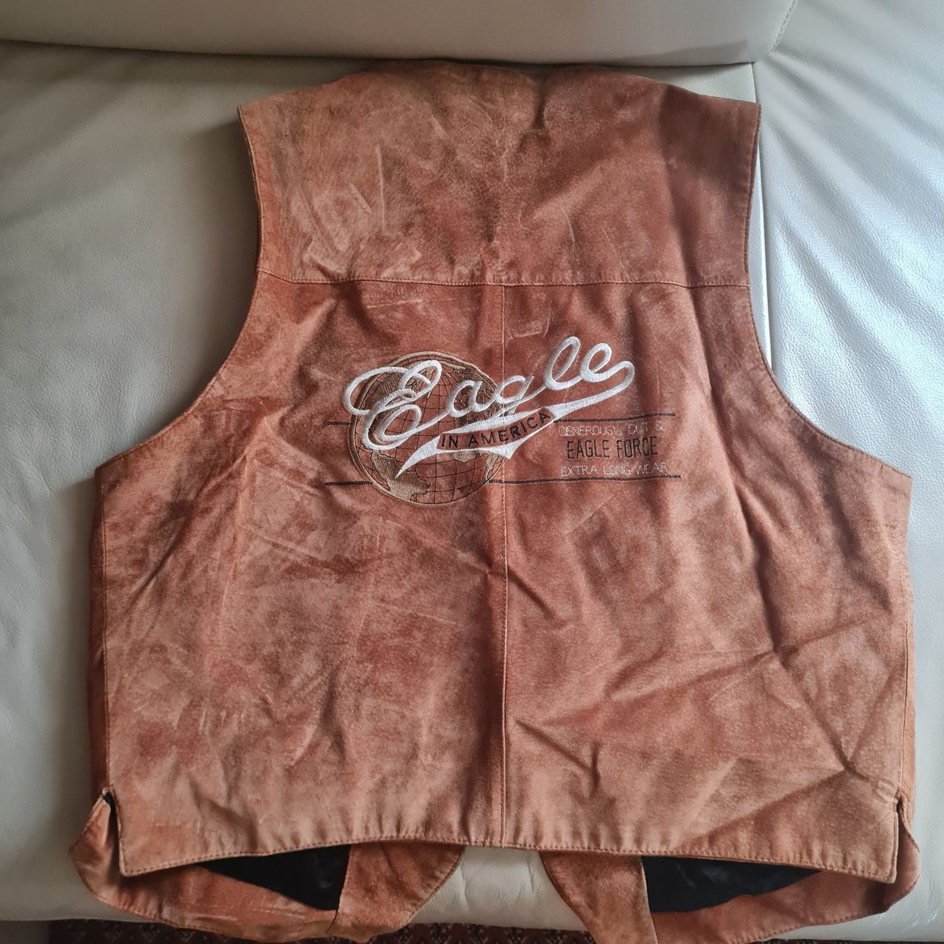 Gilets & Westen: Lederweste in braun , Grösse S – Gebraucht aus Coeuve von Nelly2 3