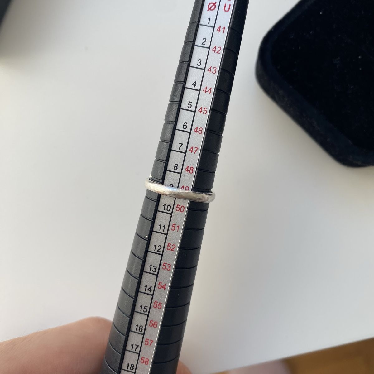 Anelli: Silber 925 Granat Tropfen Ring – Usato da Givisiez venduto da dor_xb9k 3