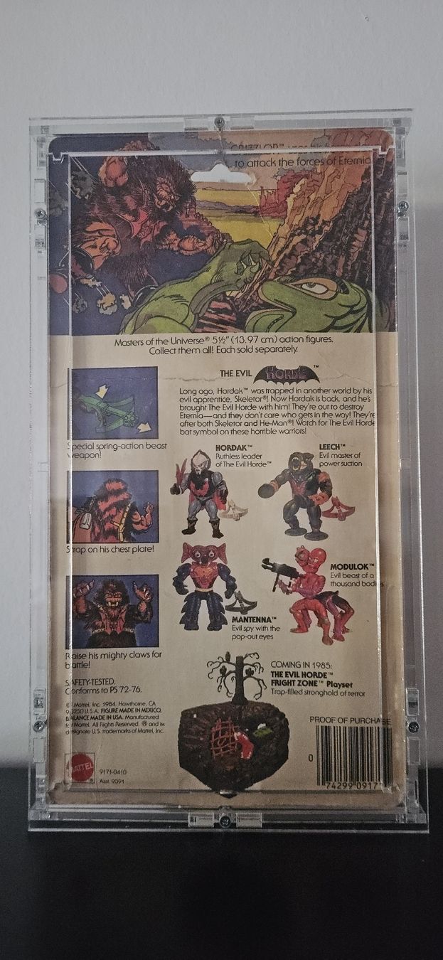Masters of the Universe Figuren: Motu Vintage Grizzlor – Neu und originalverpackt aus Strengelbach von Lordschubi 1