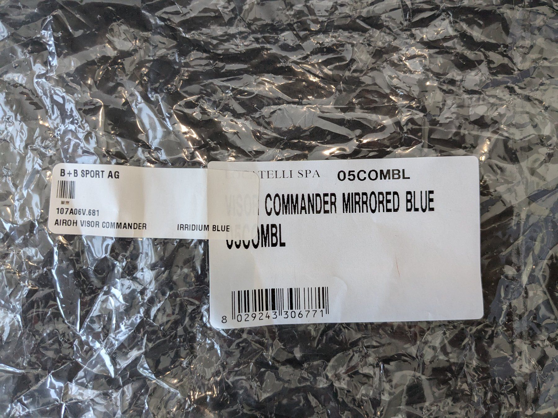 Airoh Helme & Visiere: AIROH Helmvisier Commander Verspiegelt – Neu (gemäss Beschreibung) aus Dintikon von Restwert_Dintikon 6