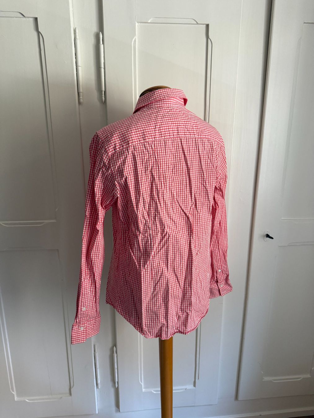 Gant Blusen: GANT - Bluse pink-weiss kariert 44 – Gebraucht aus Zürich von Diazaio 2