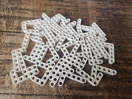 lego 32526 lot de 35 pièces White Technic, Liftarm, Modified