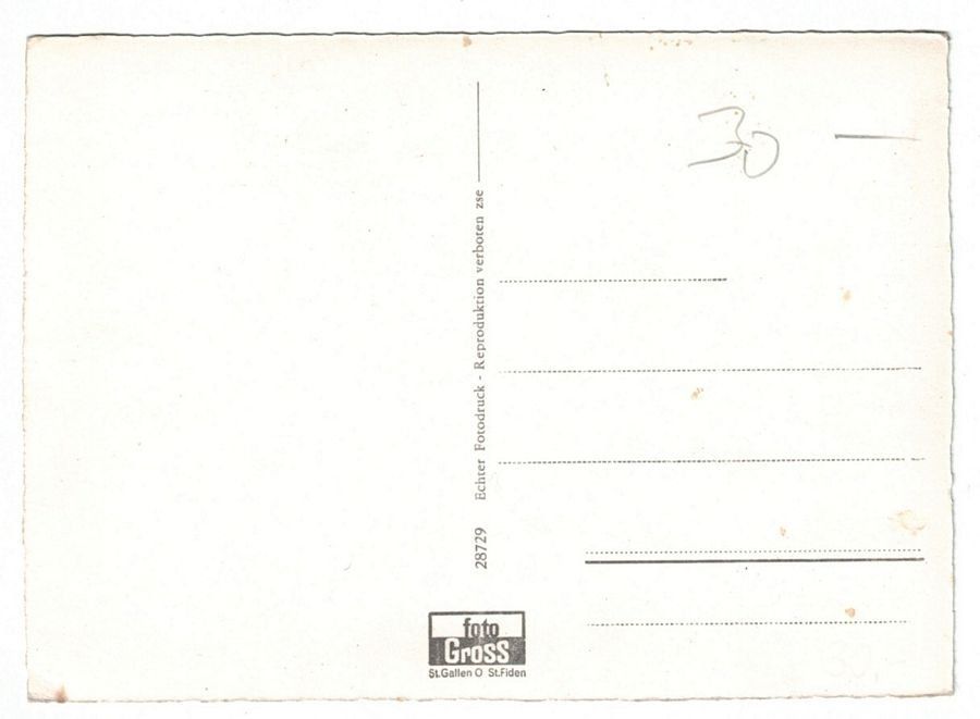 Cartoline postali: Brunnadern, Bahnhof, belebt, um 1950 – Usato da Frauenfeld venduto da POML 1