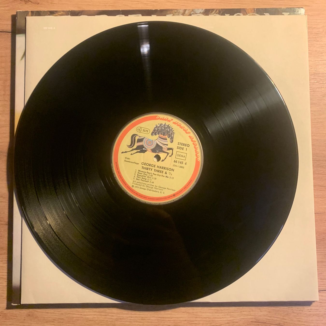 Dischi in vinile: George Harrison - Thirty Three...RE GER 1977...VG++/VG+ – Usato da Gals venduto da Diskopatshop 4