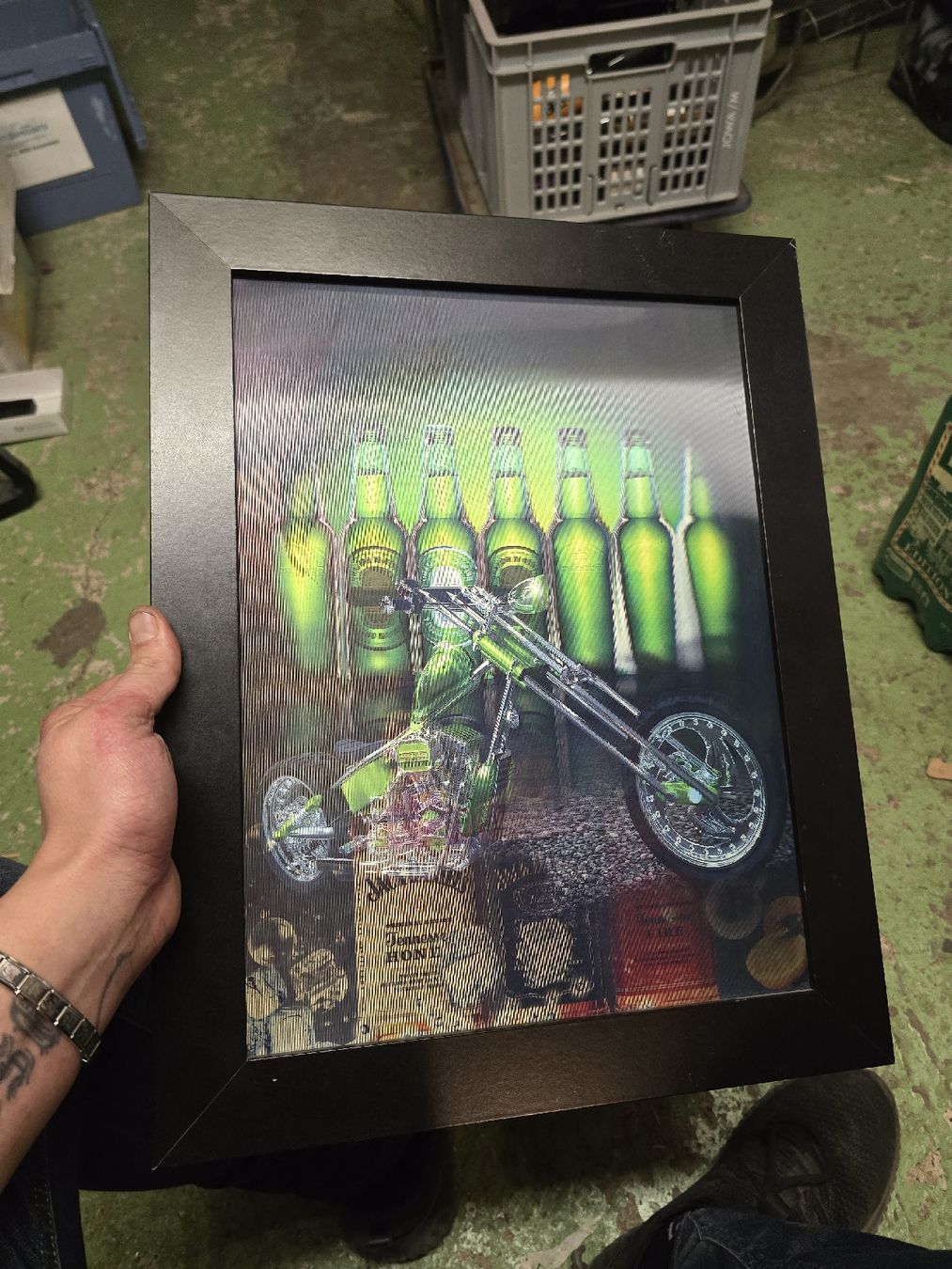 Foto & Immagini: Heineken / Jack Daniels Blickwinkel Bild – Usato da Rorschach venduto da TimelessTrading 1