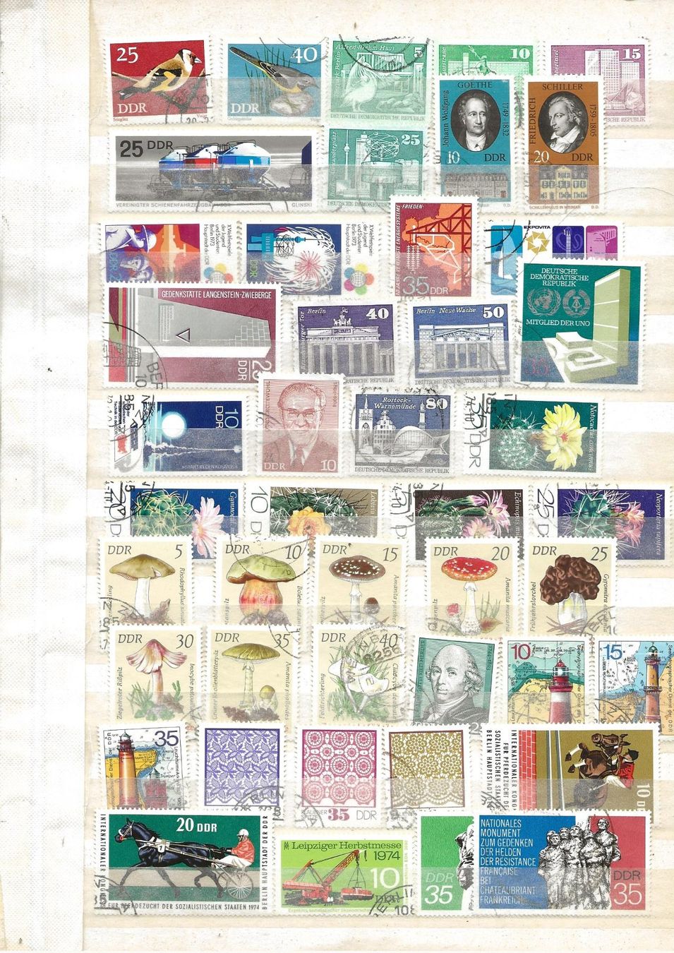 Tous les timbres: DDR 1972 ... – D'occasion à Sion par PierreP01 1