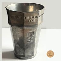 Edler Zinnbecher – Hundeausstellung Chur 1951 – Arzberg Zinn