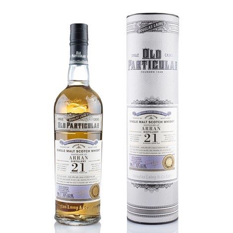 Arran Spirituosen: Arran 21 ans Douglas Laing Old Particular 52% – Neu und originalverpackt aus Nyon von Vitriole