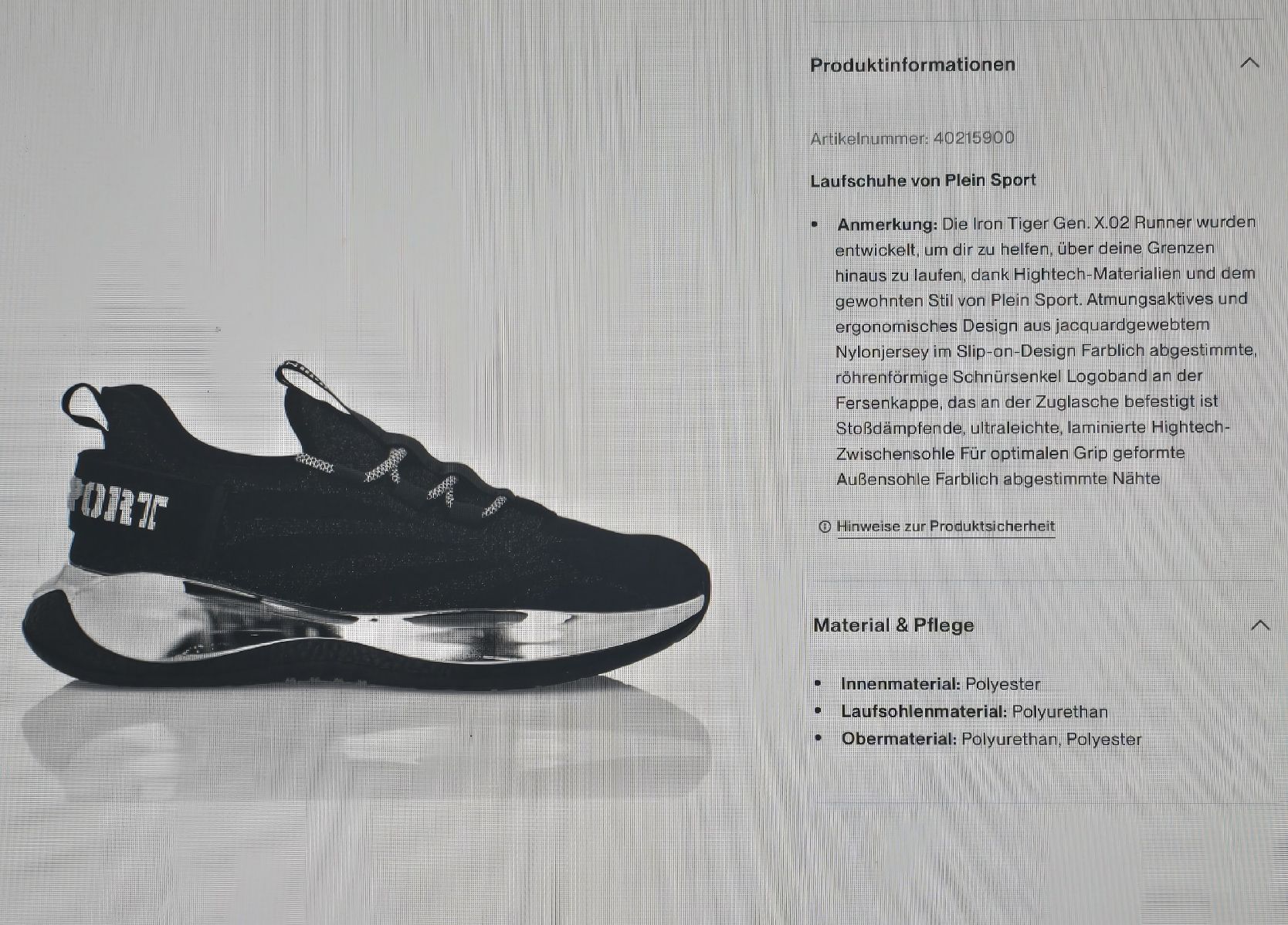Philipp Plein Scarpe da uomo: PHILIPP PLEIN IRON TIGER GEN X 2.0 – Nuovo e nell'imballaggio originale da Möriken AG venduto da rowyta 2