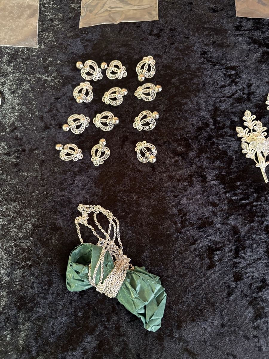 Altri gioielli: Silber Filigranschmuck zu Münger Tracht oder Buechibärger – Nuovo (secondo la descrizione) da Grenchen venduto da nethy 7